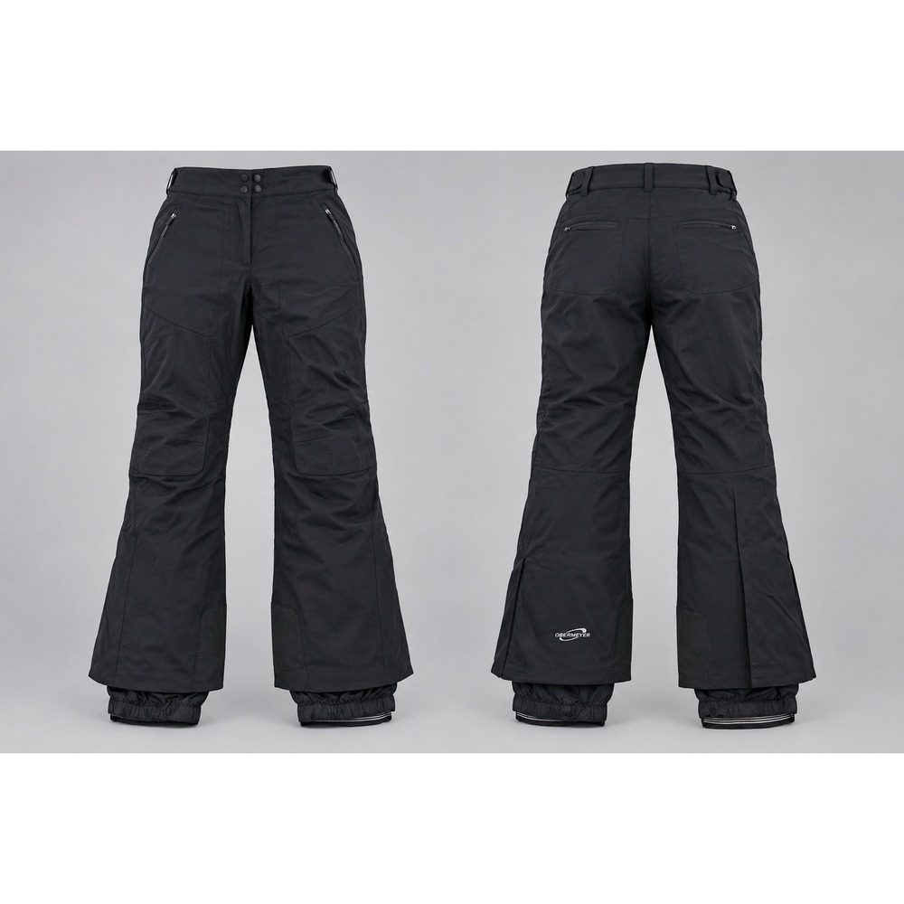 Obermeyer Pants Womens 12 Black Ridgeline Pant Stretch Insulated Ski Performance